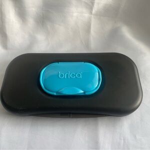 Brica Black and Blue Wipes Case